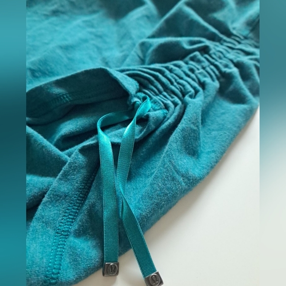 .Lululemon | Blue one shoulder tank top & sinched side detail - Picture 7 of 10